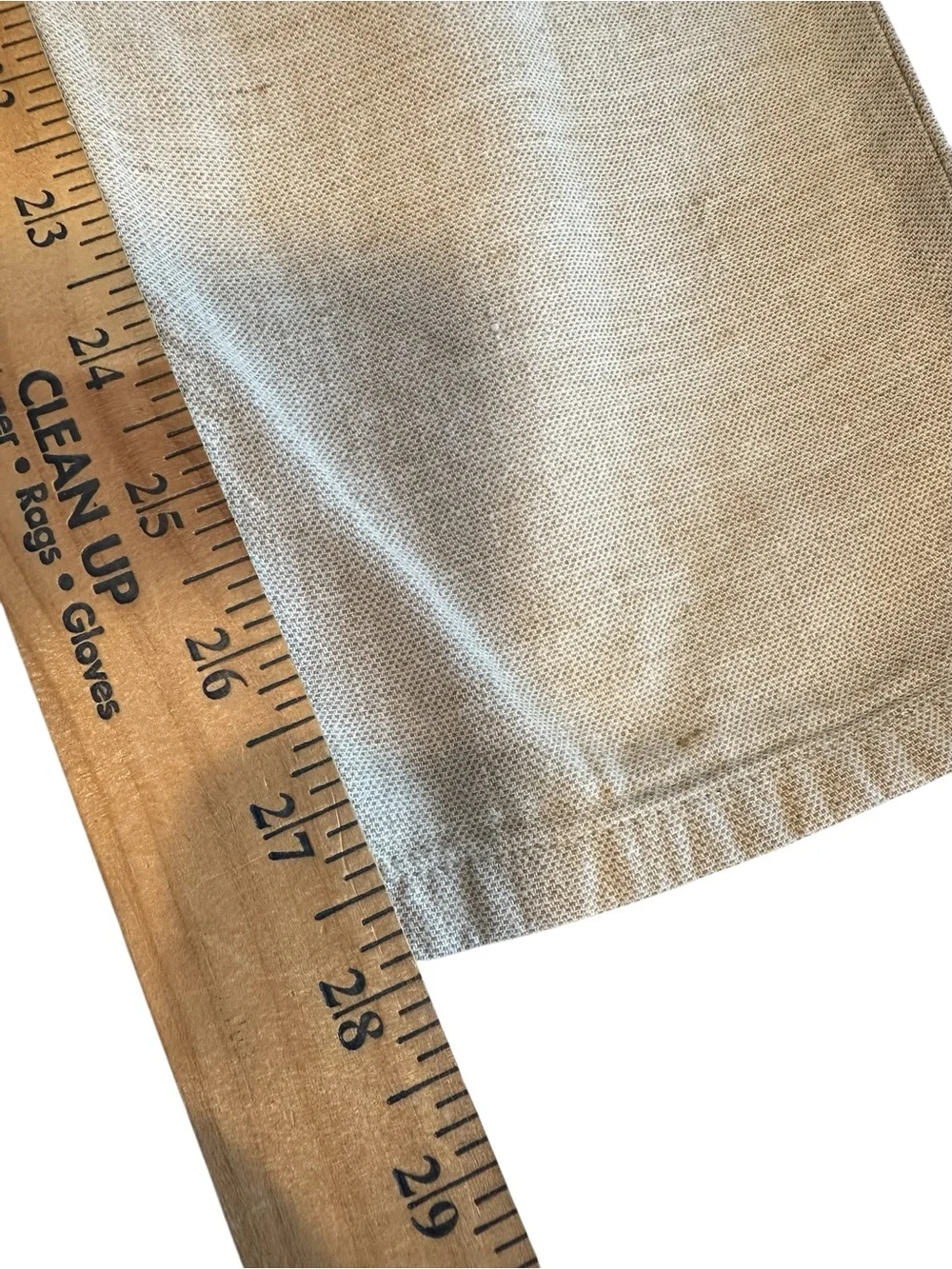 Men's Casual Drawstring Linen-Blend Pants in Beige